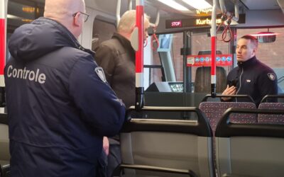 Las cámaras corporales reducen y previenen los incidentes de los funcionarios del transporte público