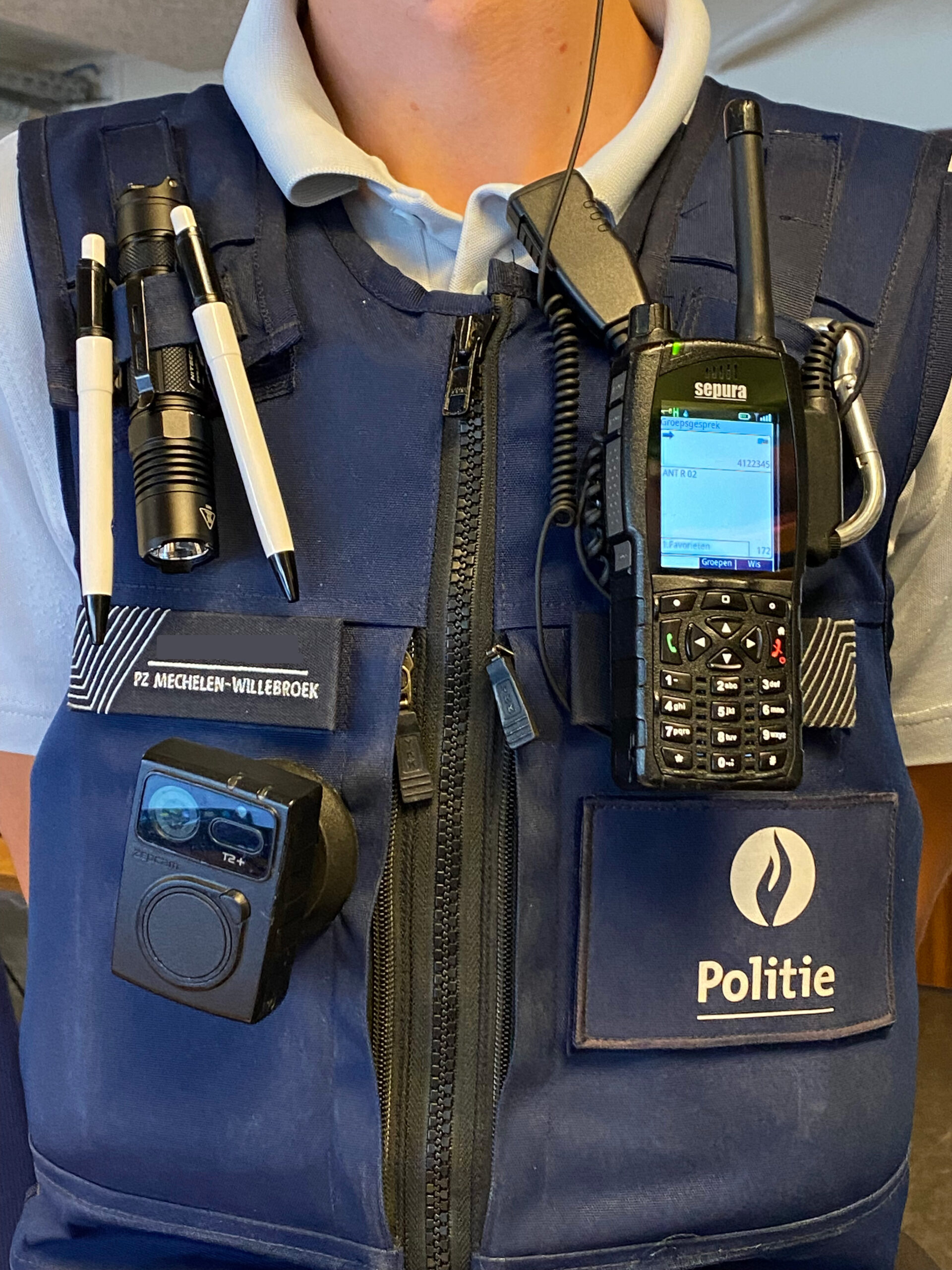 ZEPCAM bodycam bij Belgische politie