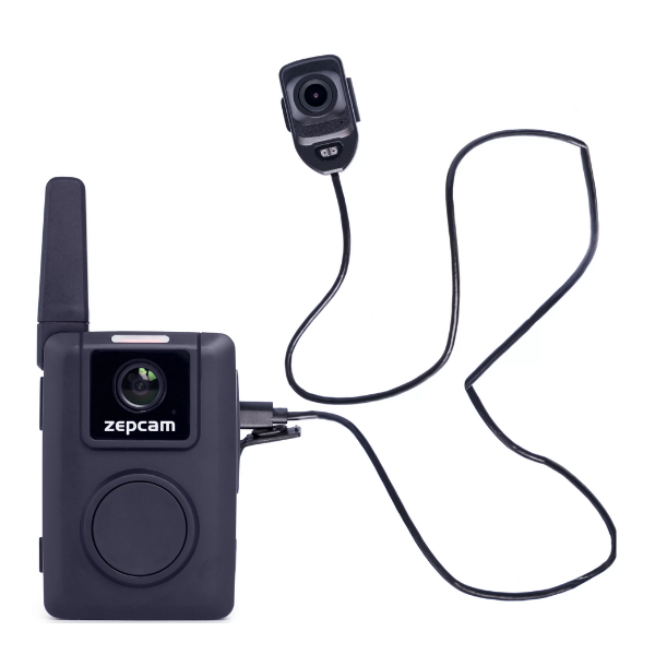 T3 Live with external camera private security bodycams-ZEPCAM T3 Live