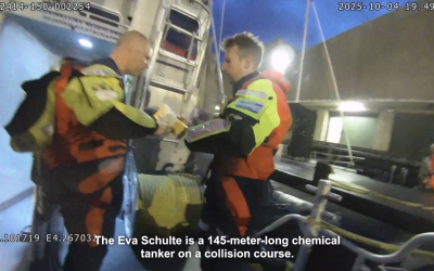 How KNRM uses ZEPCAM T3 bodycams in maritime rescue operations