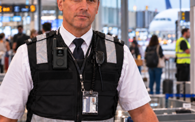 Caméras corporelles dans les aéroports : 5 cas d’utilisation pour le personnel de sécurité et de première ligne